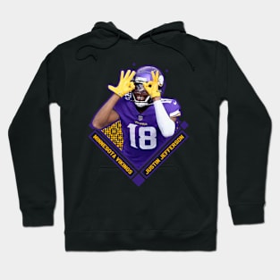 JUSTIN JEFFERSON MINNESOTA VIKINGS Hoodie